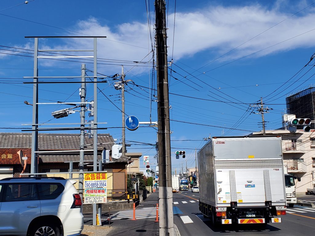 草加市弁天貸看板 写真1