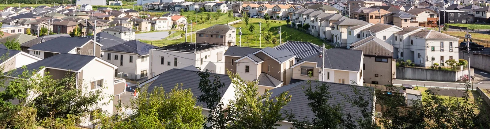 住宅街の風景